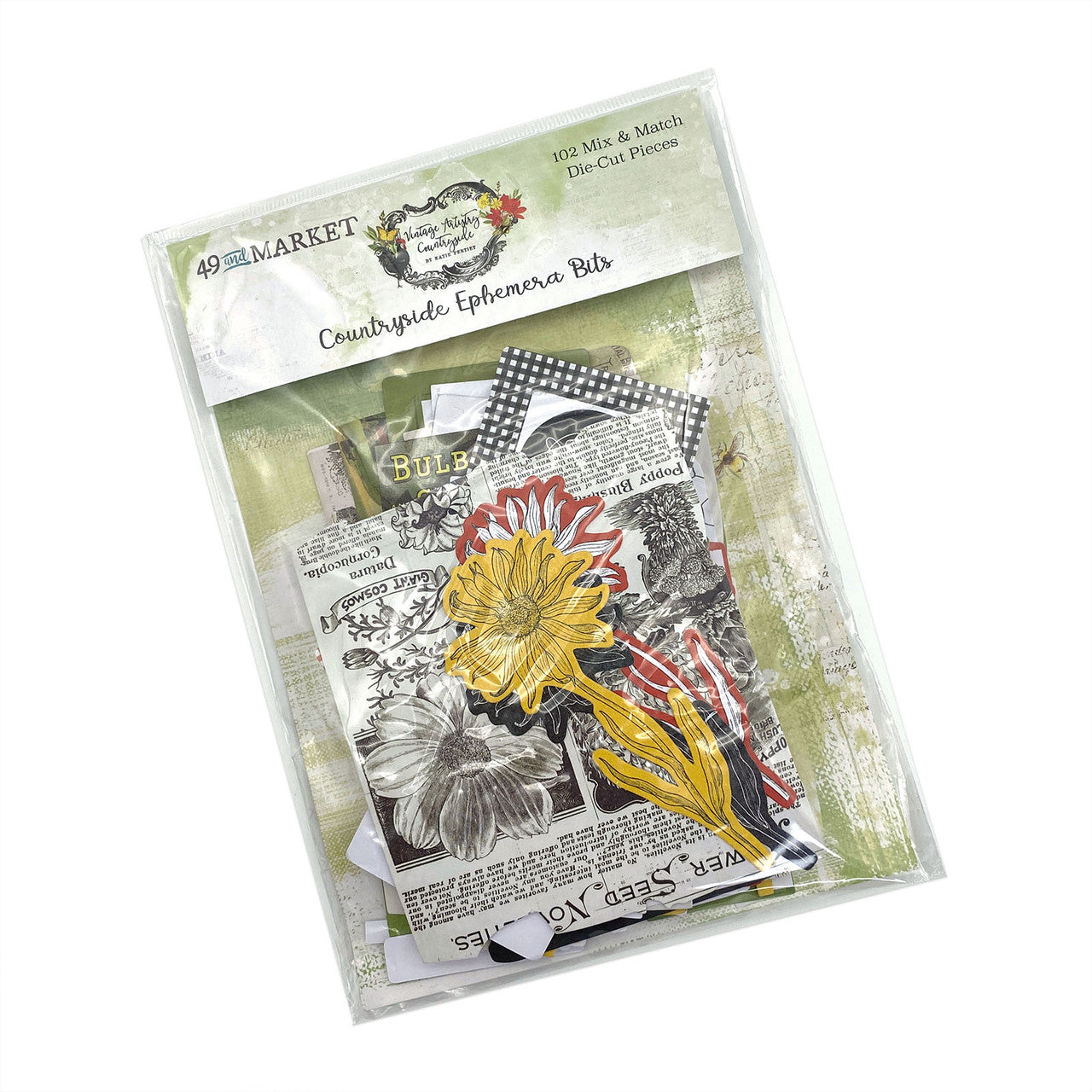 49 en Market Vintage Artistry Platteland Ephemera Bits